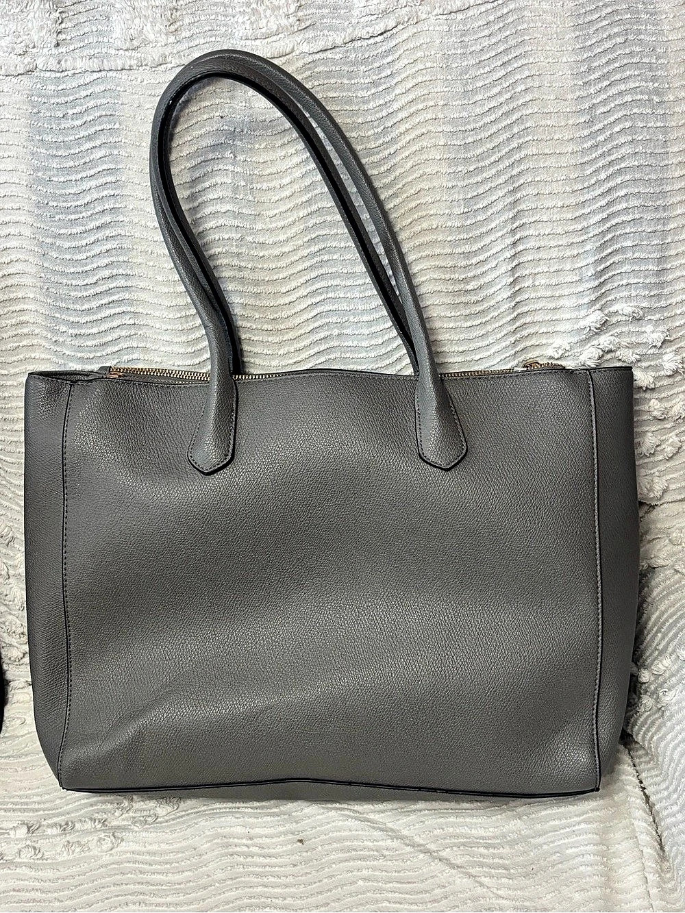 Gray Tote Bag Like New